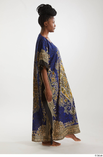 Dina Moses  1 dressed side view traditional decora long…